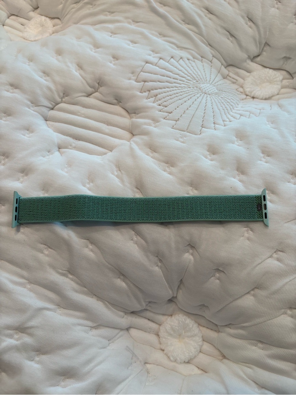 Apple Green Woven Nylon Apple Watch Band